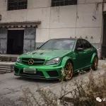 一臺(tái)近乎完美的奔馳C63 AMG