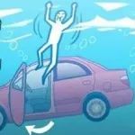 汽车意外落水，到底应该如何逃生？