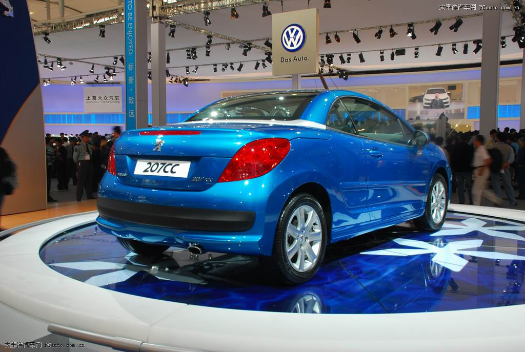 標(biāo)致207車(chē)展高清大圖