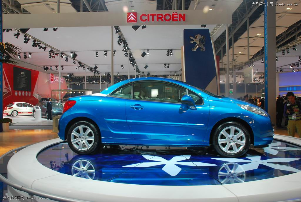 標(biāo)致207車展高清大圖