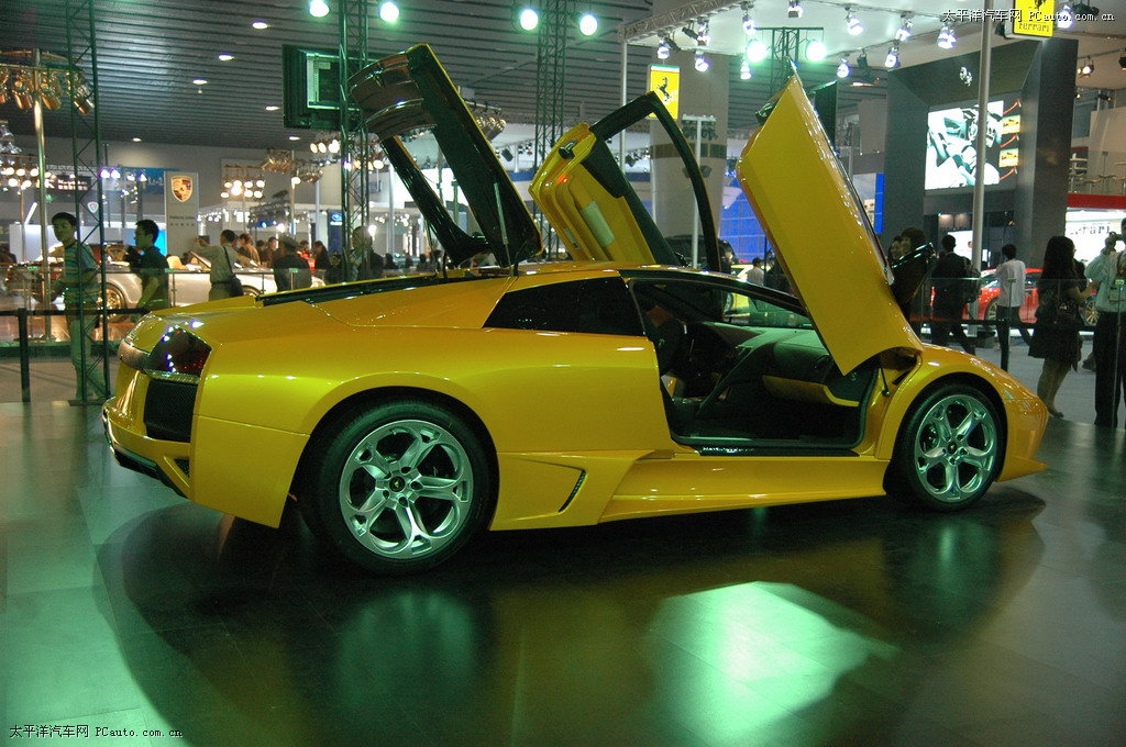 蝙蝠Murcielago車展高清大圖