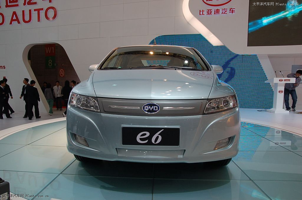 比亞迪e6車展高清大圖