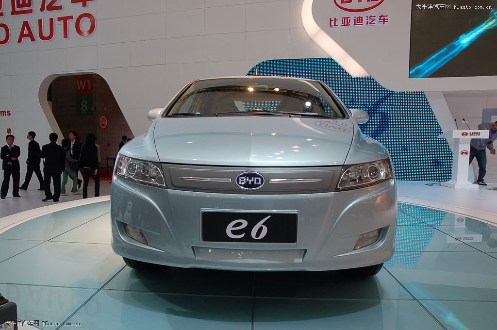 比亞迪e6車展高清大圖