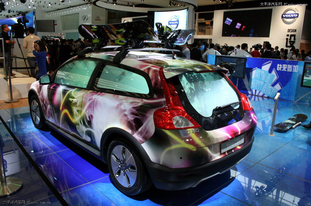 沃爾沃C30車展高清大圖