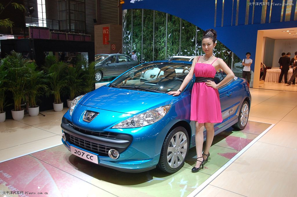 標(biāo)致207車展高清大圖