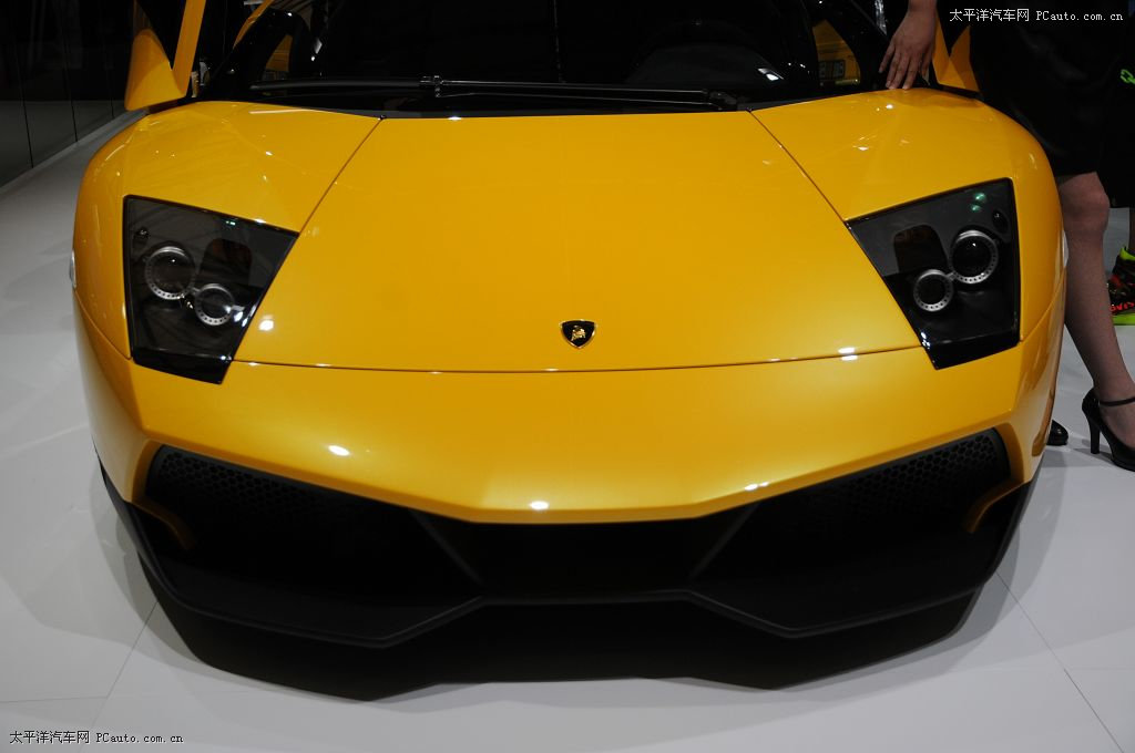 蝙蝠Murcielago車展高清大圖