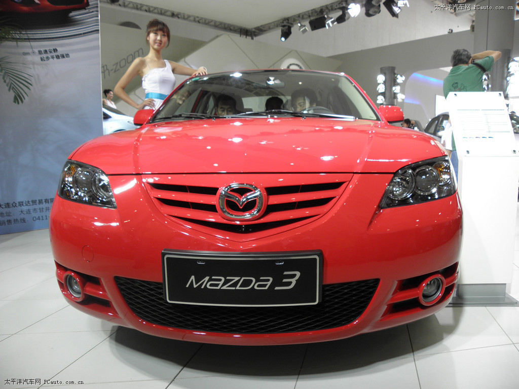 馬自達(dá)3車展高清大圖