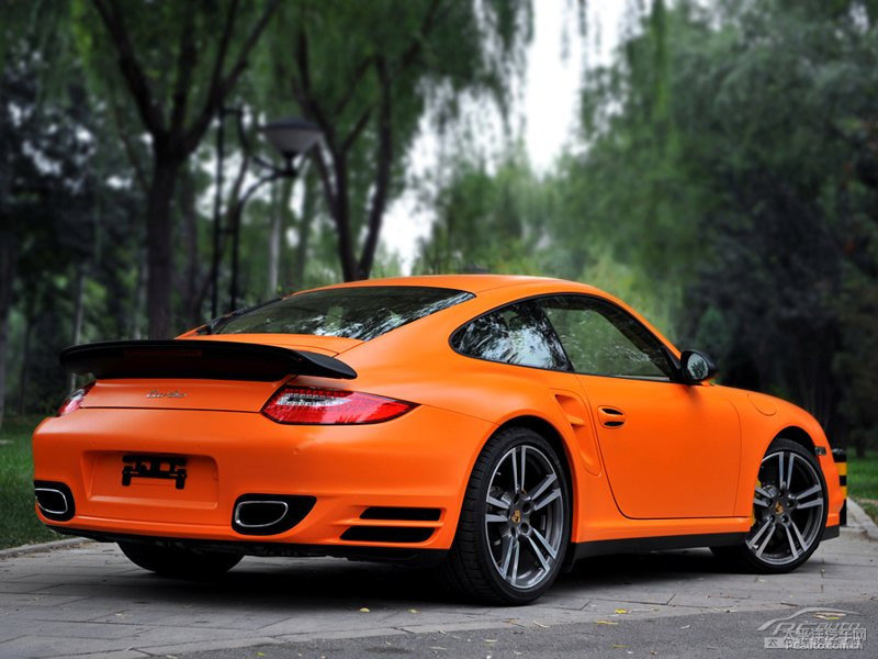 極速黃保時(shí)捷911整車(chē)外觀(guān)外觀(guān)圖片