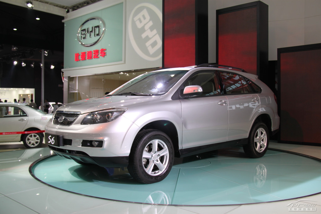 比亞迪S6車展高清大圖