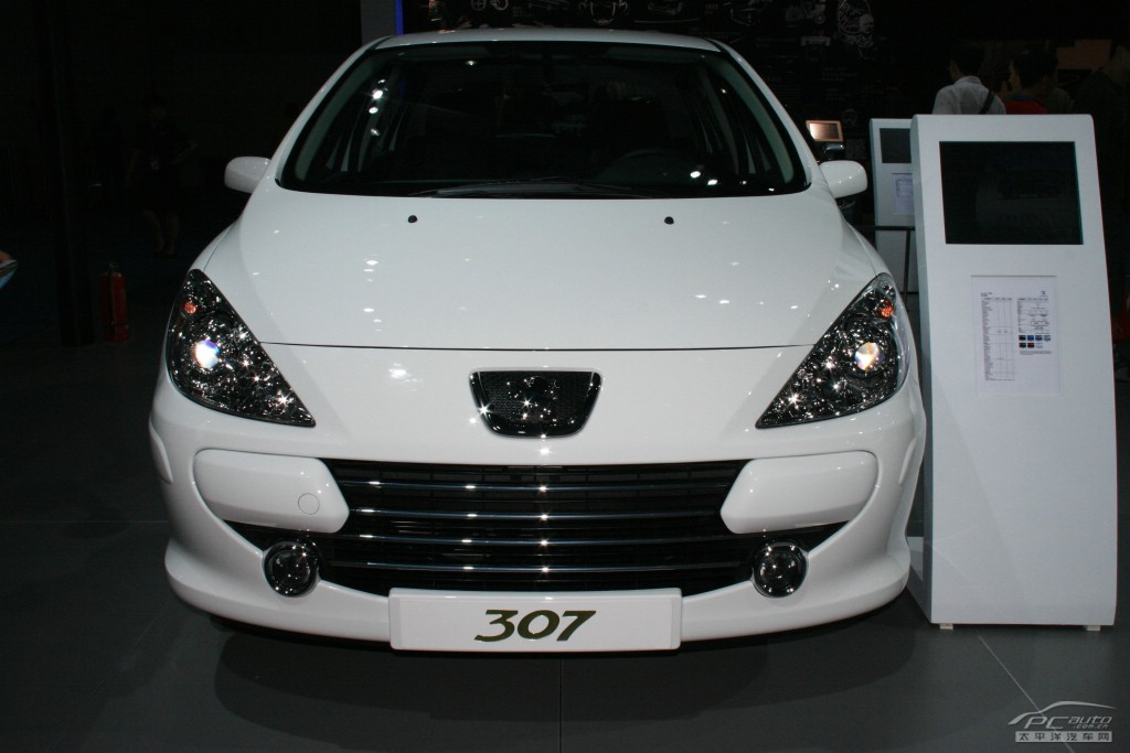 標(biāo)致307車展高清大圖