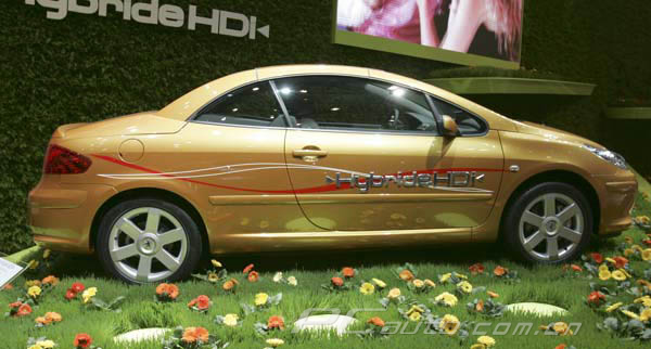 標(biāo)致307車(chē)展高清大圖