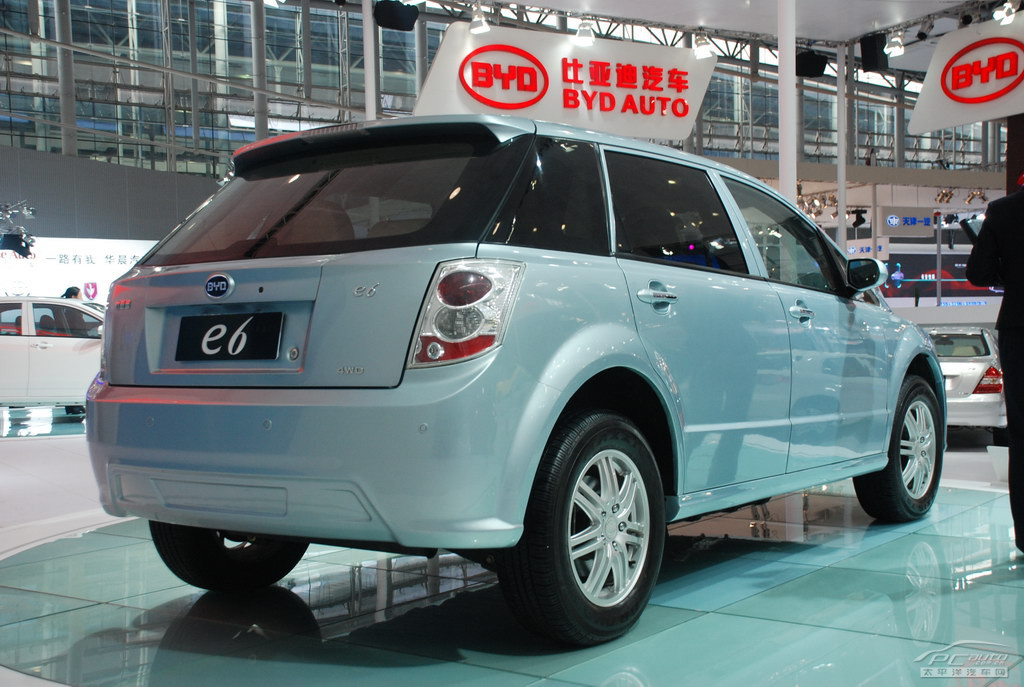 比亞迪e6車展高清大圖