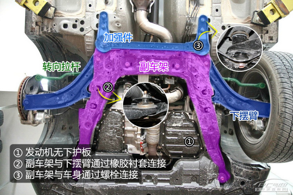 底盘没有大变化 2014款日产奇骏底盘解析