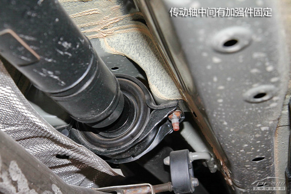 底盘没有大变化 2014款日产奇骏底盘解析