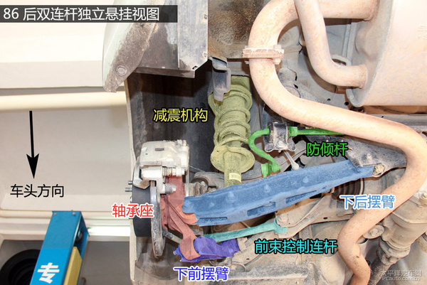 内里有乾坤 丰田86底盘实拍解析