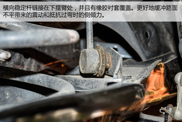 做工用料厚实 马自达阿特兹底盘实拍解析