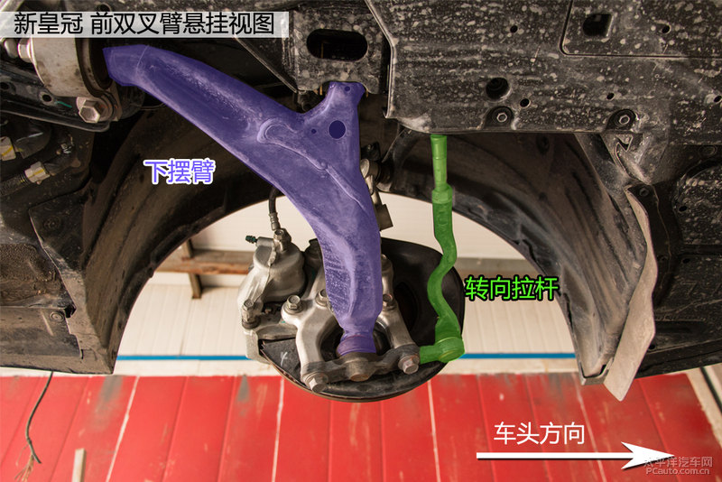 一切只为舒适 丰田新皇冠底盘实拍解析