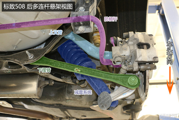 独具匠心出乎意料 东风标致508底盘解析