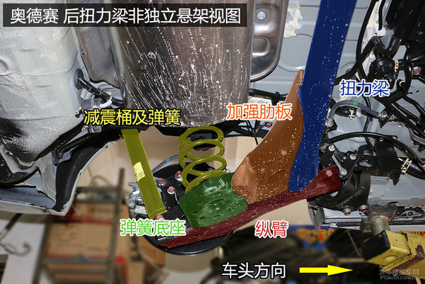 一切为空间让路 本田奥德赛底盘实拍解析