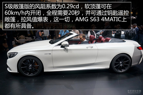 2015法兰克福车展实拍amgs63敞篷版