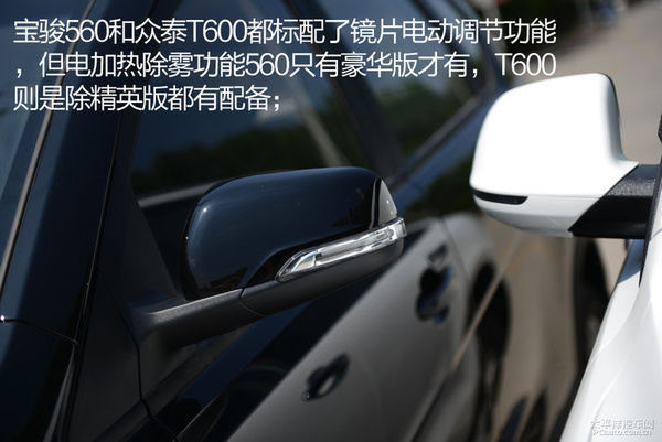 针尖对麦芒 众泰T600对比宝骏560