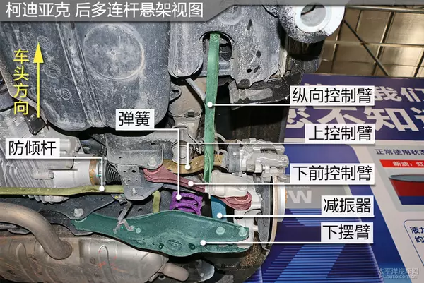 器大活好 斯柯达柯迪亚克底盘实拍解析