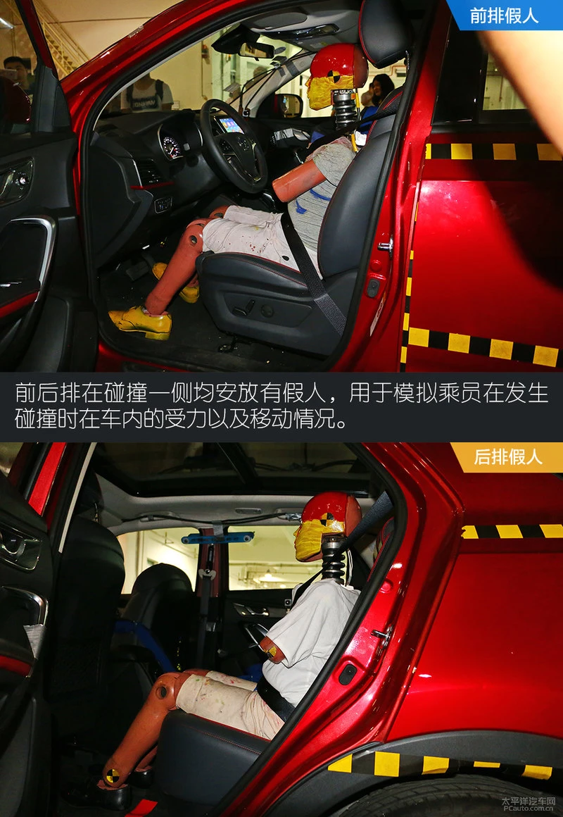 美国标准撞中国车 记长安CS55侧碰测试