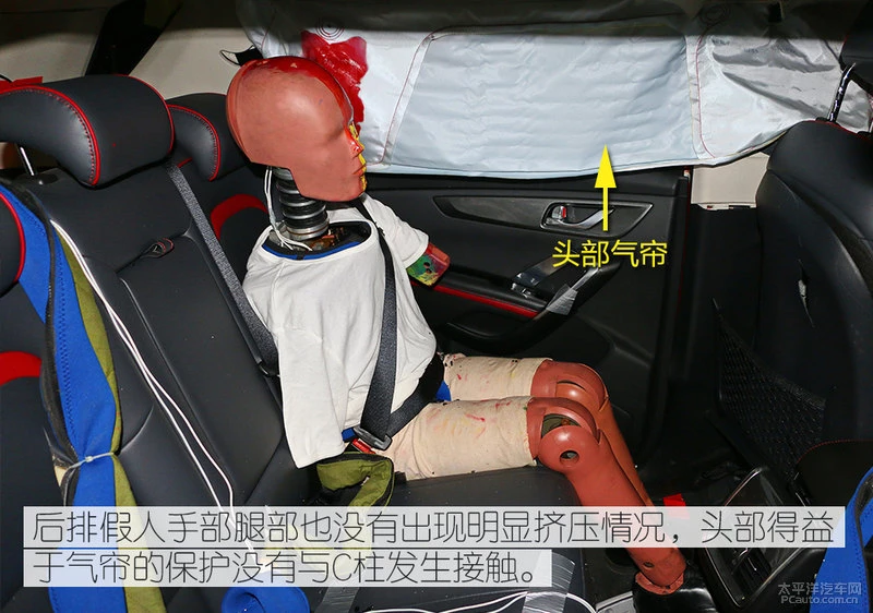美国标准撞中国车 记长安CS55侧碰测试