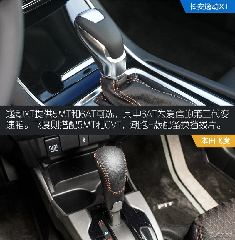 新潮还是实用？长安逸动XT对比本田飞度