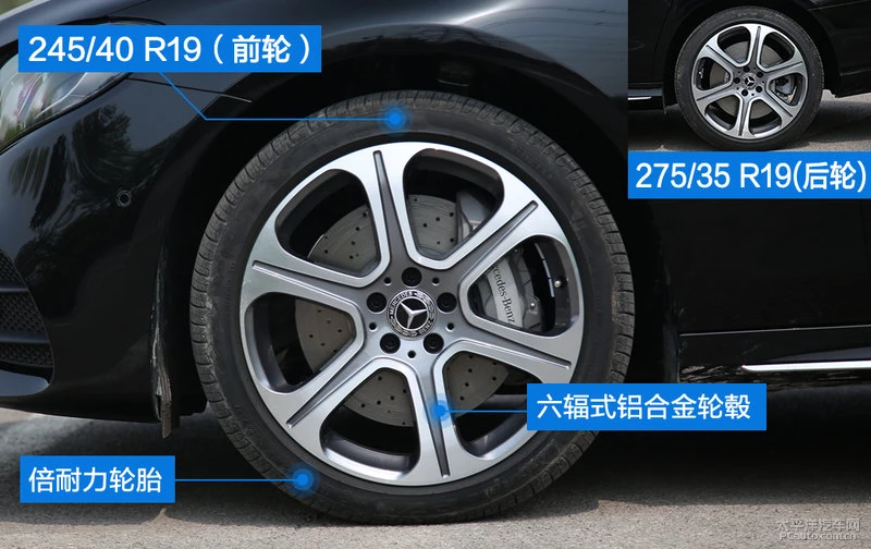 实拍奔驰E320L