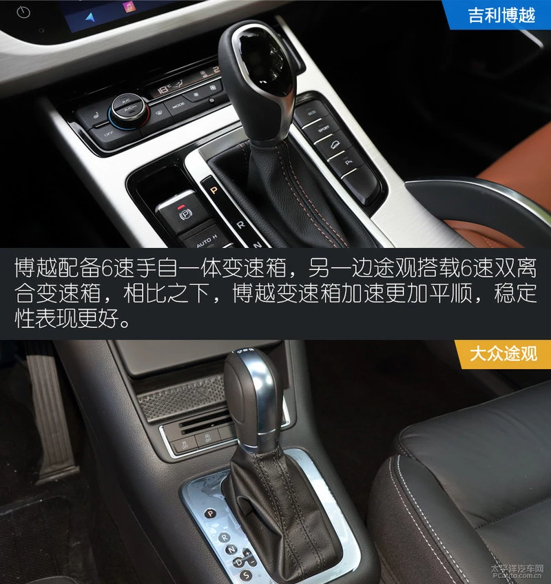 博越对比途观