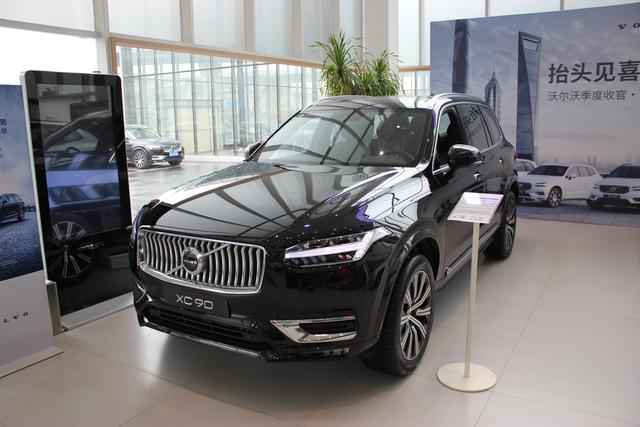 實拍沃爾沃xc90:升級輕混系統,50多萬就能買到的中大型suv