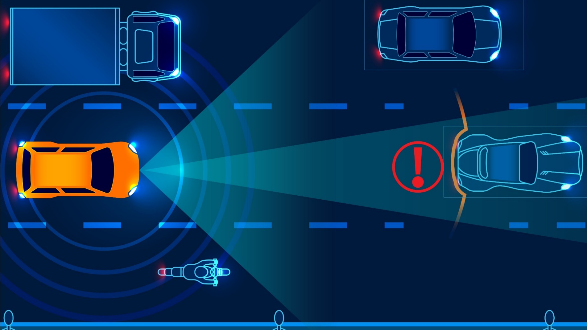 五大预警类adas功能盘点,买智能汽车,这些配置能让安全系数加倍