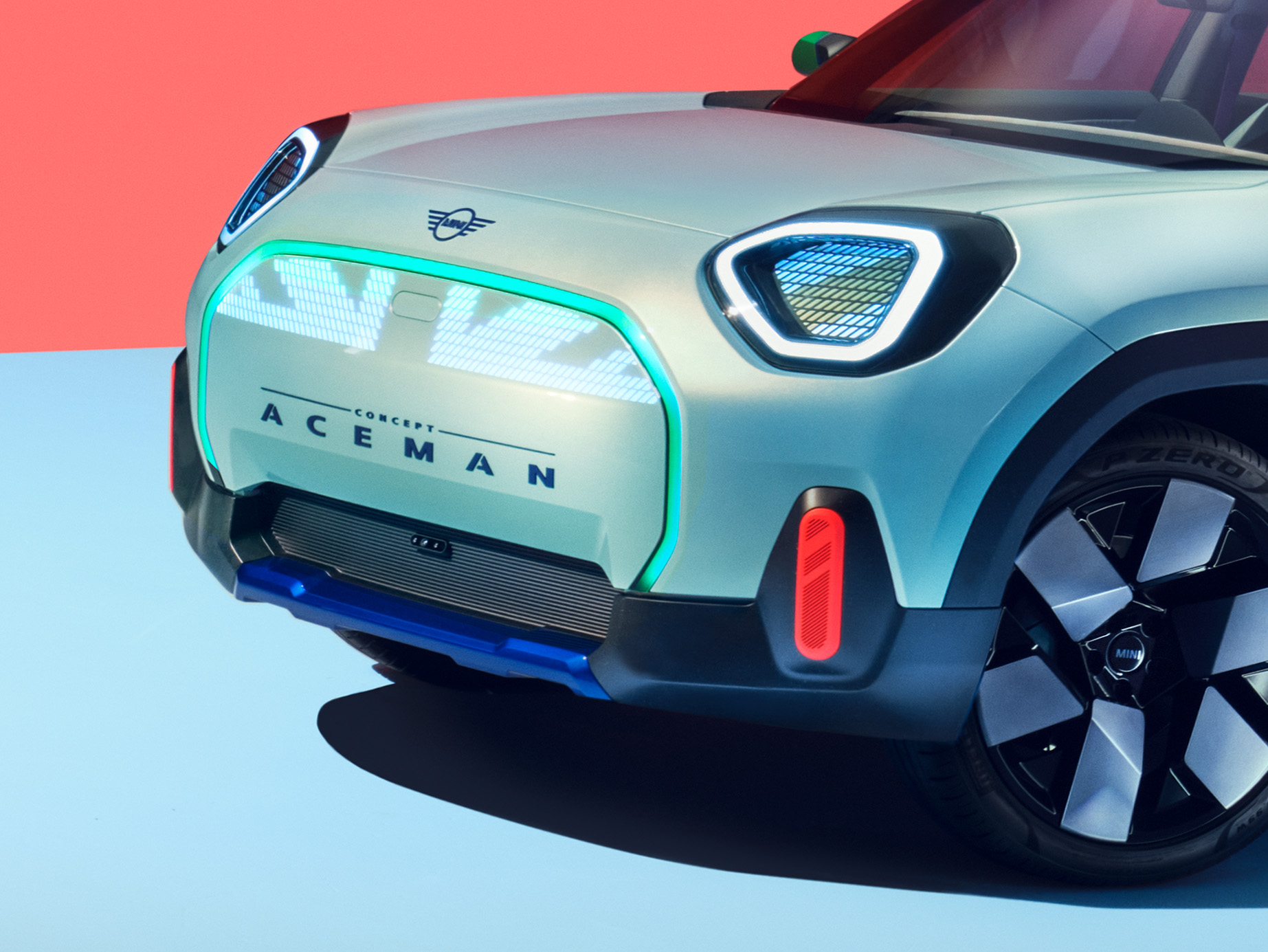 mini concept aceman純電動都市跨界概念車全球首發