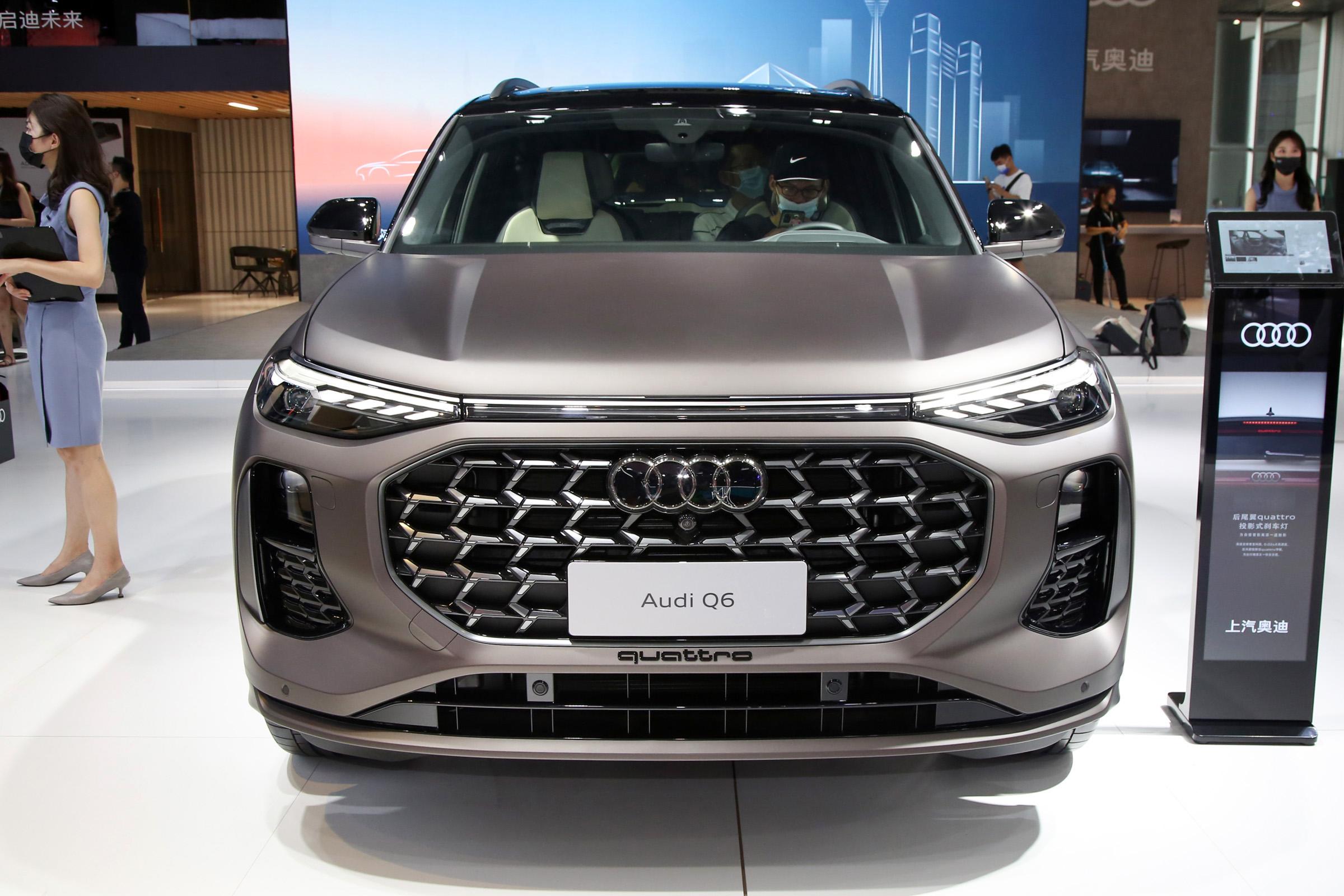 硬朗帅气,中大型suv,上汽奥迪q6上市!