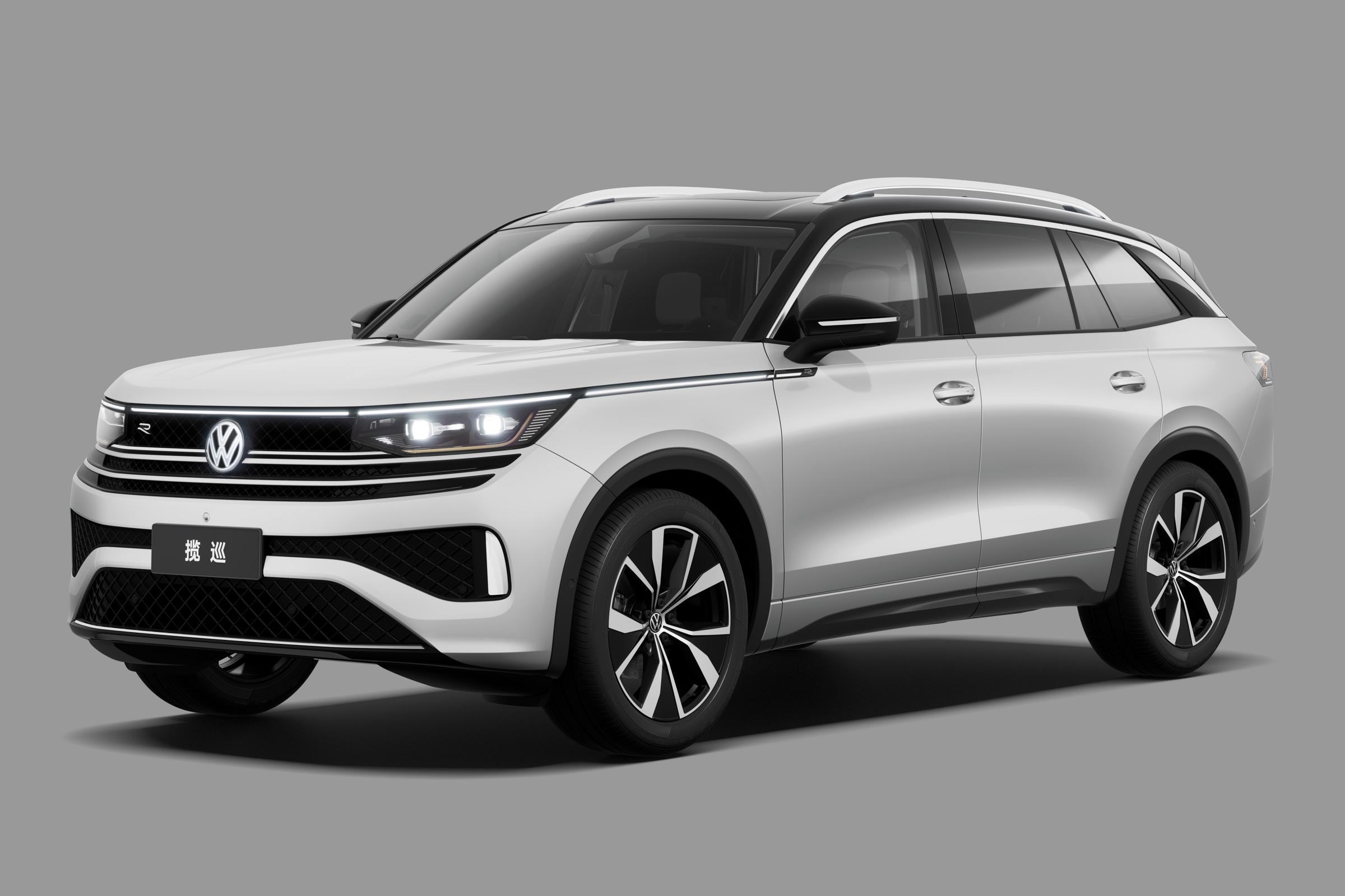 中大型五座suv 大眾攬巡將於11月中旬上市 預售27.69萬元起