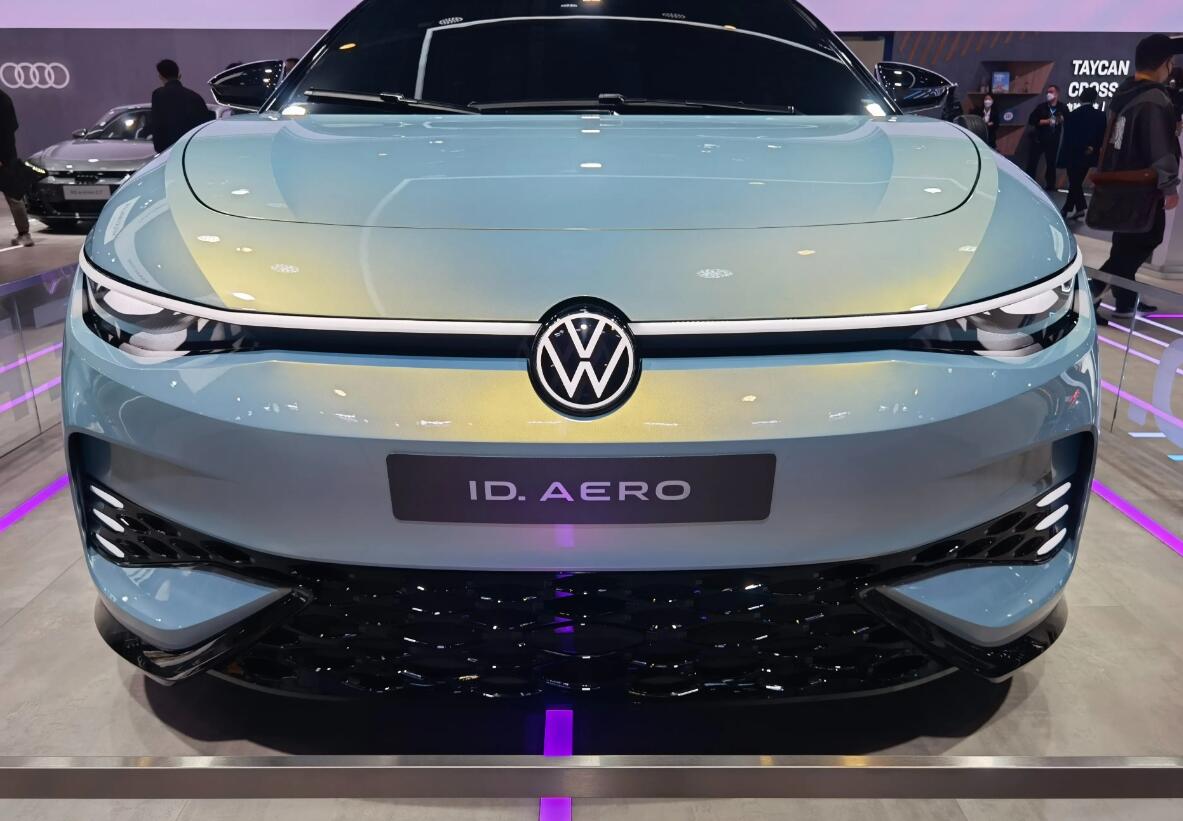 大众纯电动轿车id.aero,续航里程620km,外观前卫时尚