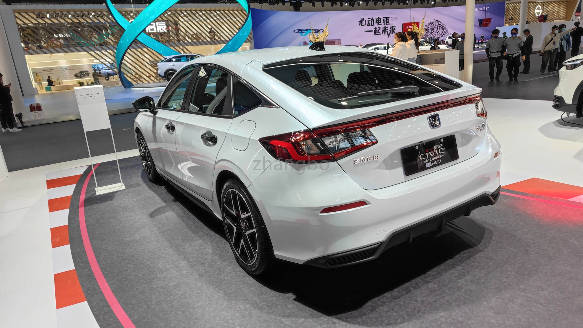 2022广州车展 本田思域hatchback 感觉比三厢版好看