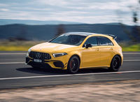 新款梅赛德斯-AMG A45用车成本分析 月均花费2492元