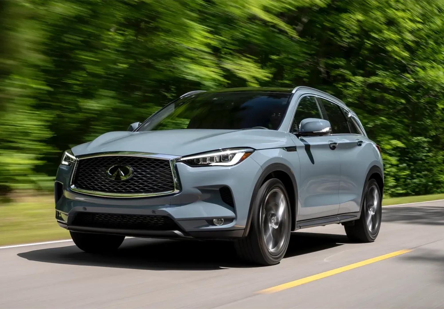 2024款英菲尼迪qx50海外发售,20t cvt,售价约人民币2989万起