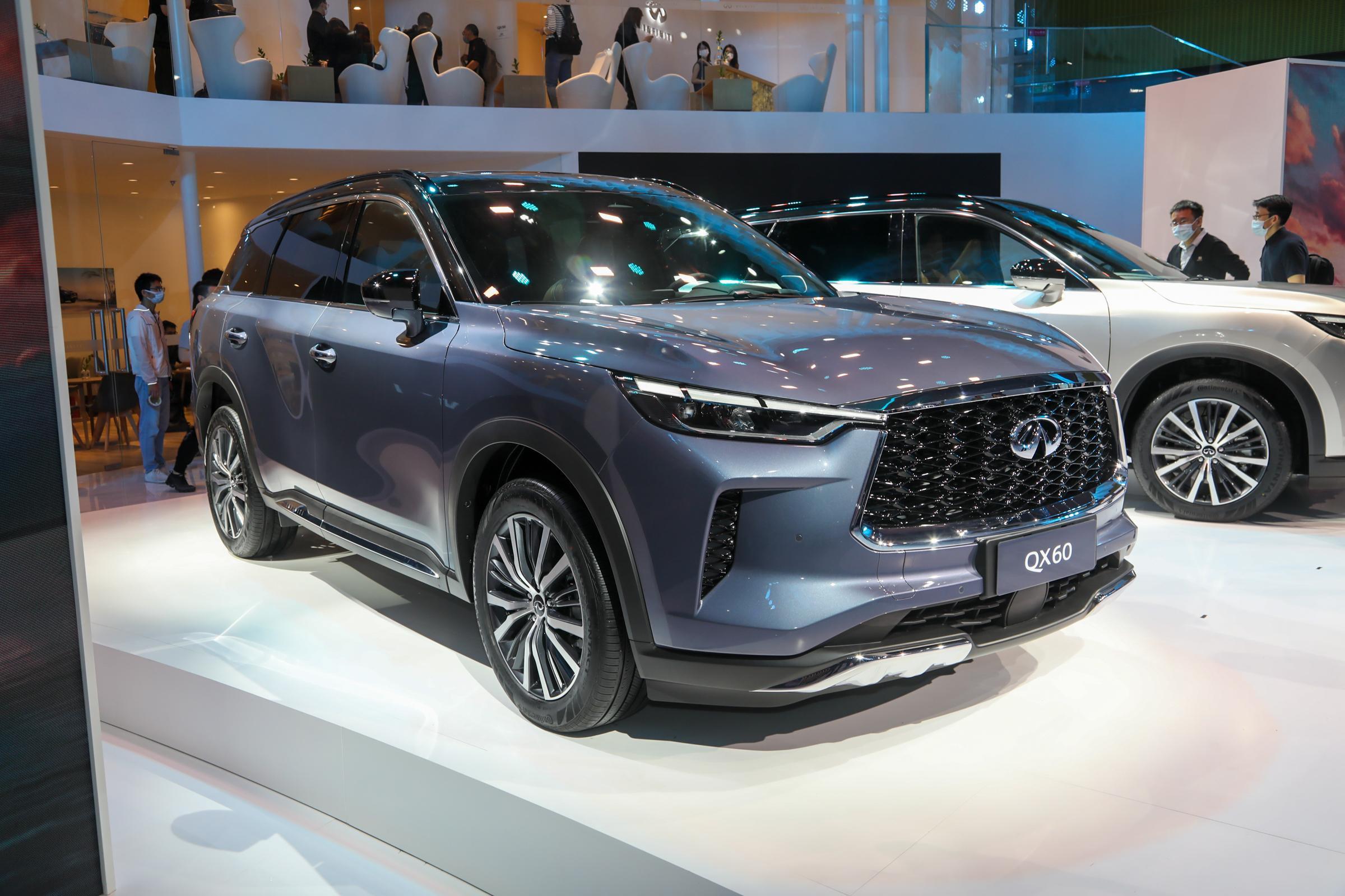 2024款英菲尼迪qx60即将推出,宝马x5同级