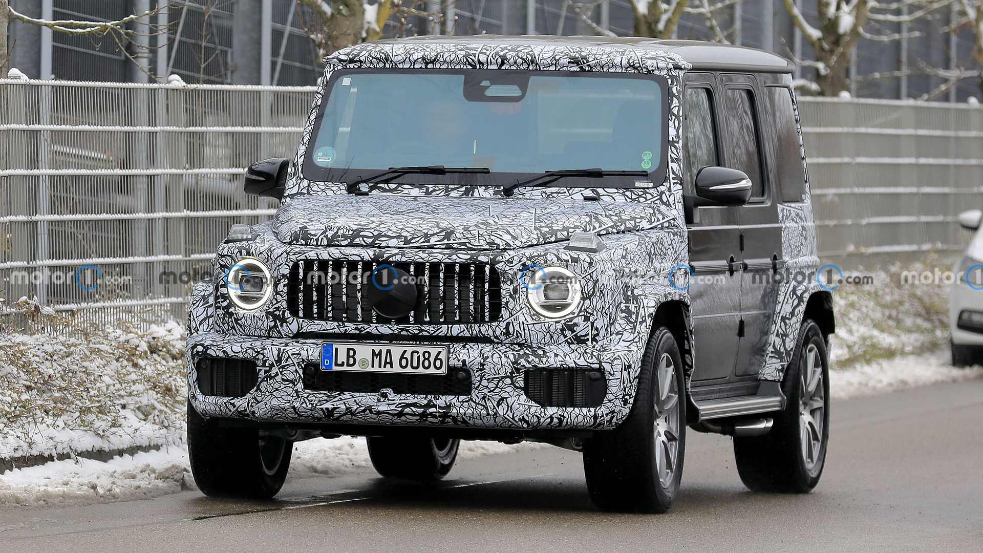 搭载V8轻混动力 新款奔驰AMG G63曝光