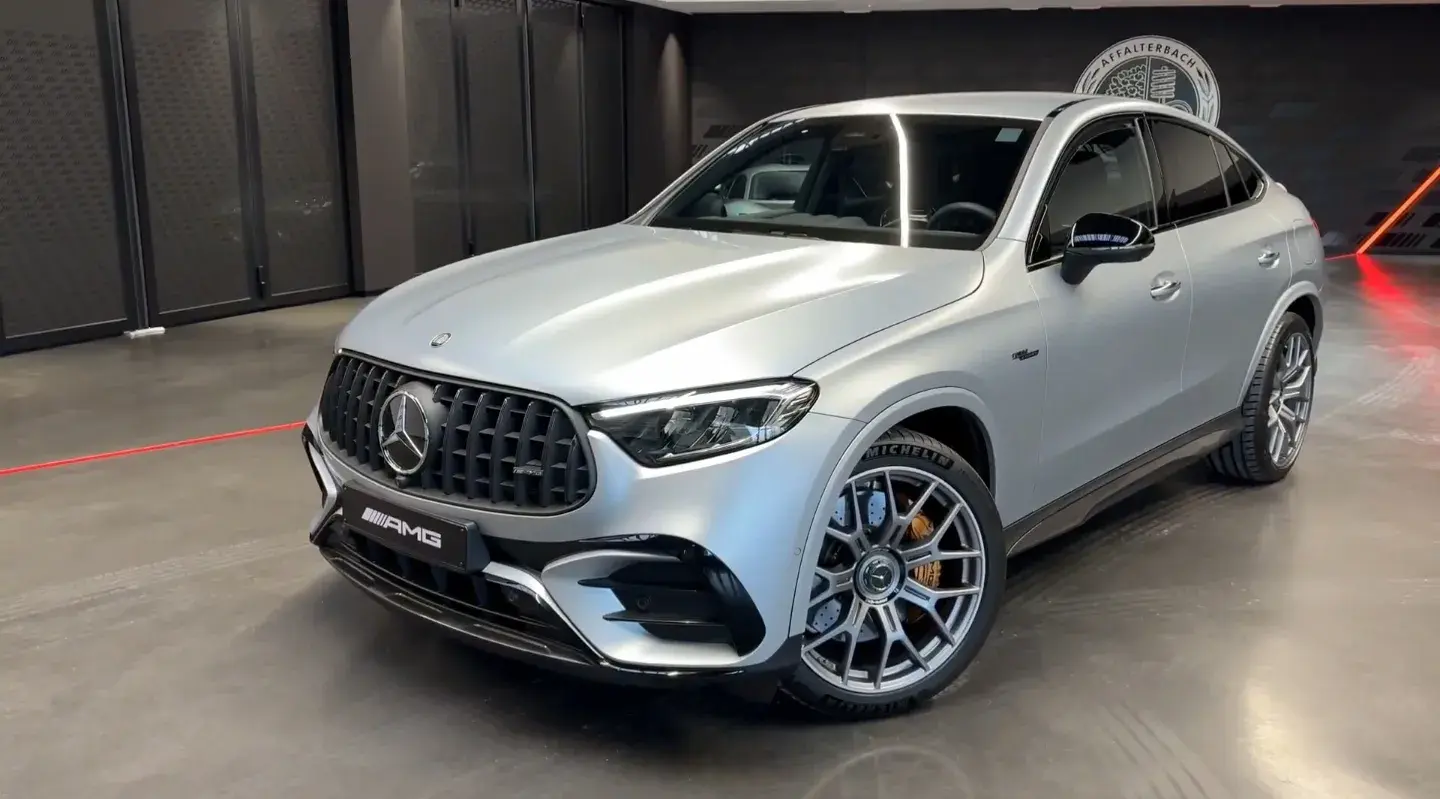 2.0T插混 静态体验奔驰AMG GLC63S COUPE