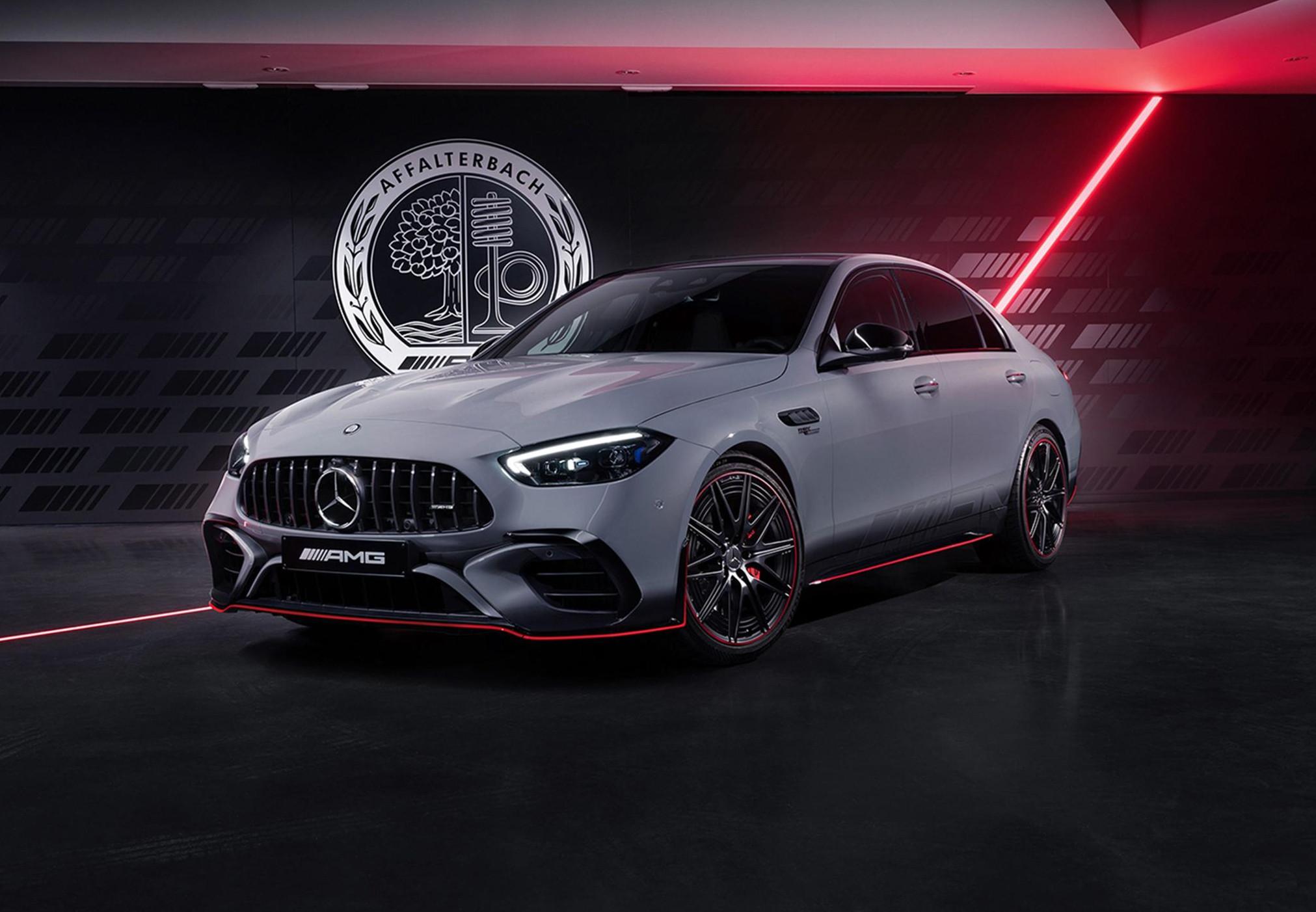 正值2024年f1中国大奖赛之际,2024款奔驰c级amg phev c 63 s e