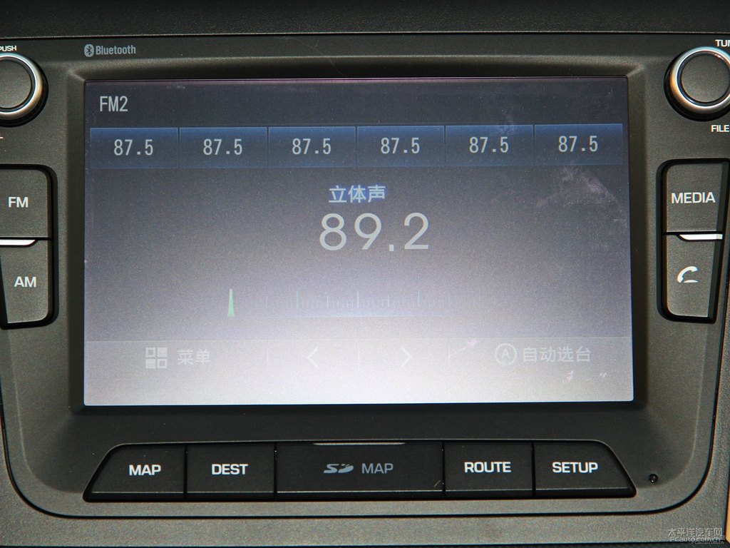 羅蘭紫北京現(xiàn)代ix25中控內(nèi)飾圖片