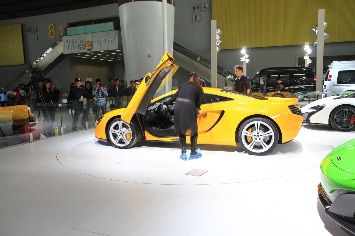 邁凱倫650S車展高清大圖