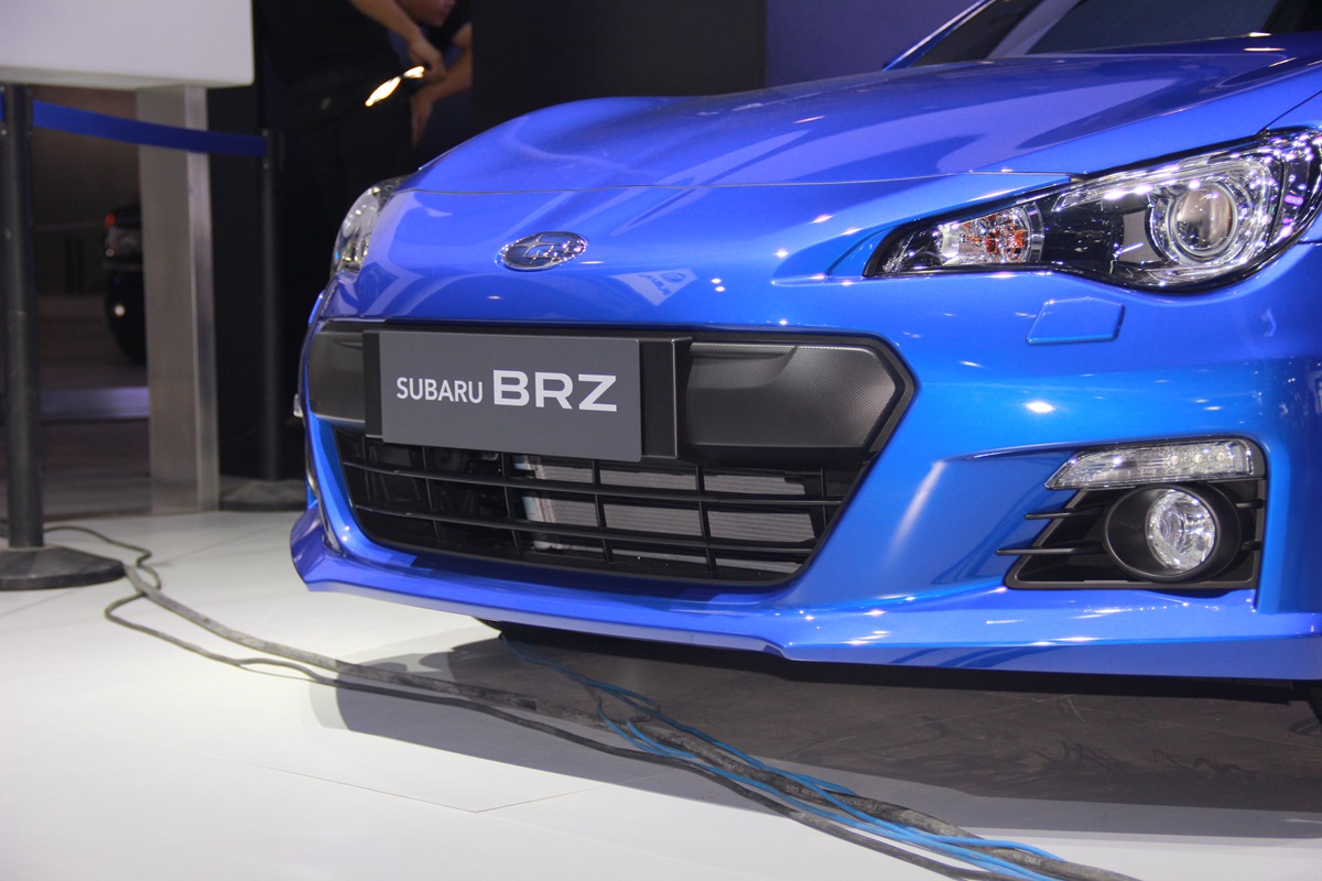 斯巴魯BRZ車展高清大圖