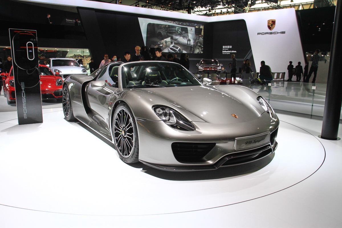 保時捷918車展高清大圖