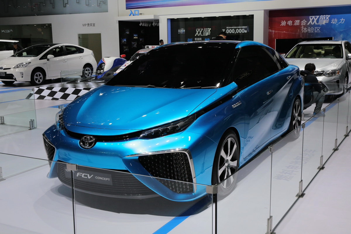 豐田FCV車展高清大圖