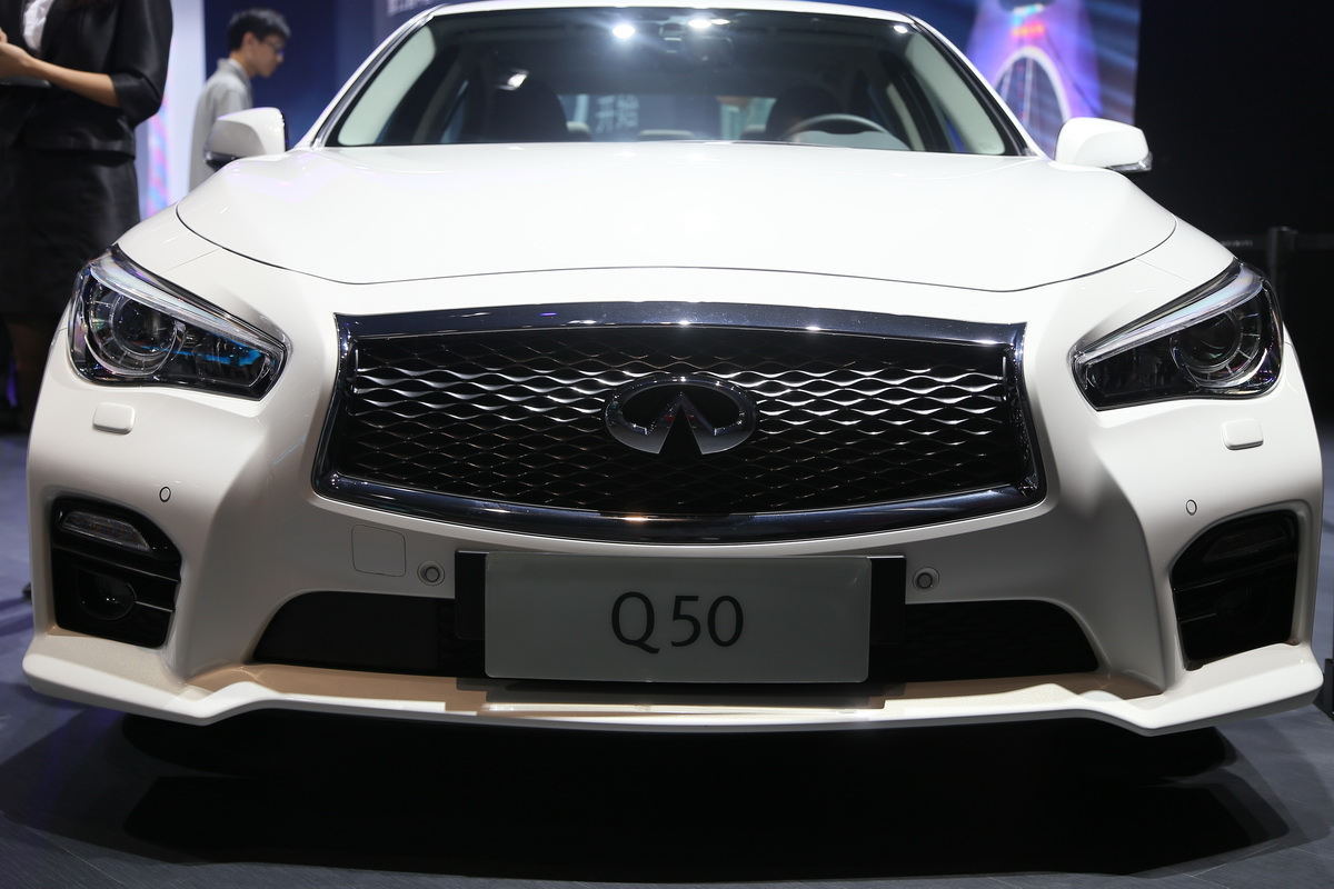 英菲尼迪Q50車展高清大圖